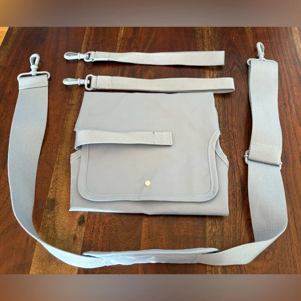 STATE Jordan diaper tote- ice blue $198